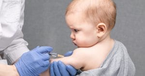 Baby Receiving Vaccination