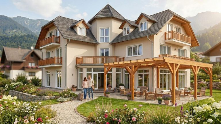 Pensiune cu tamplarie PVC