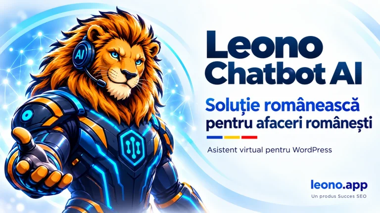 Leono AI Chat Bot: răspunsul instant care îți ține clienții pe site până la prima ofertă